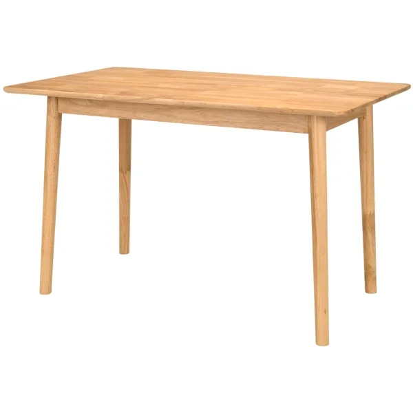 Mesa Lin Madeira Natural Retangular