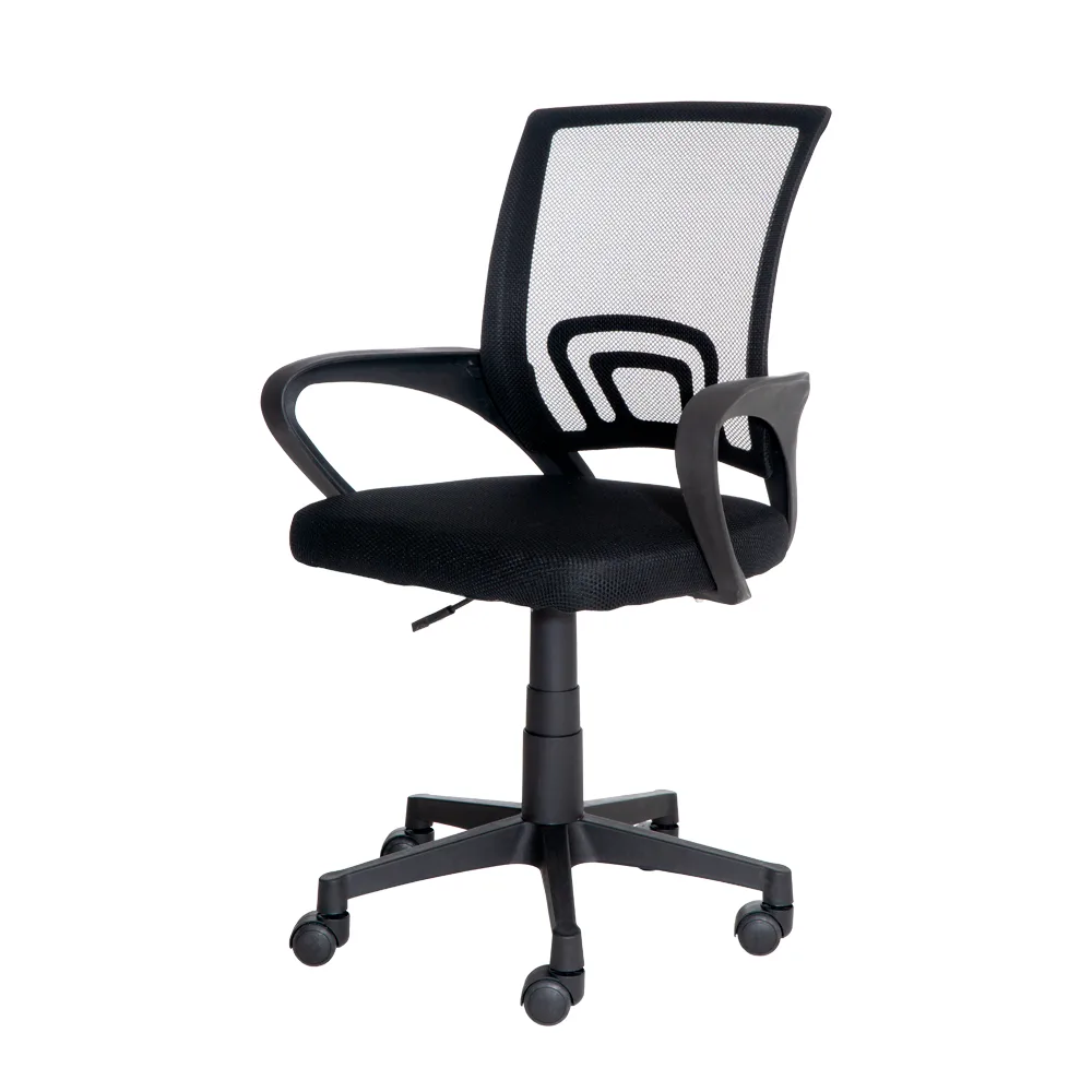 Cadeira Basic Mesh Preta