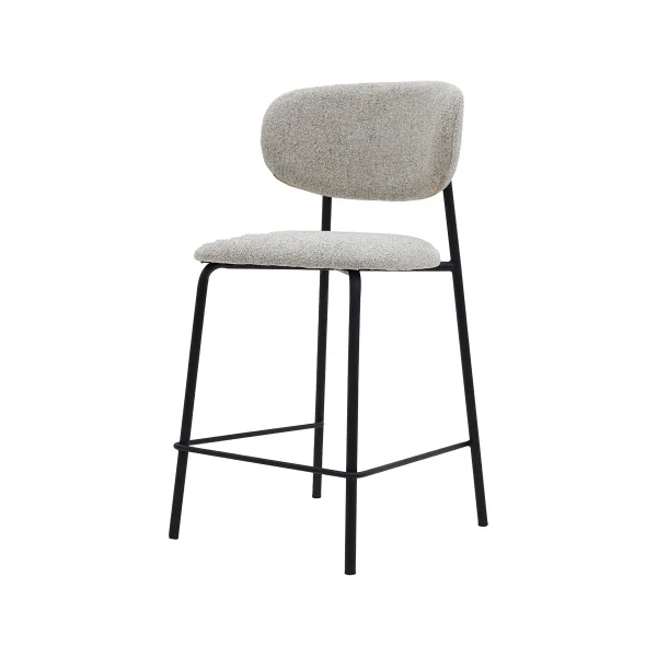 Banqueta Helen Base Metal Estof