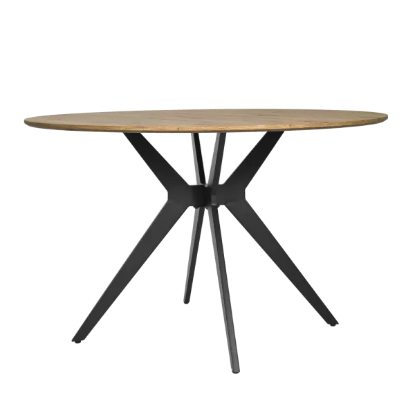  MESA DE CENTRO PRIME MARROM CLARO E BASE DE METAL