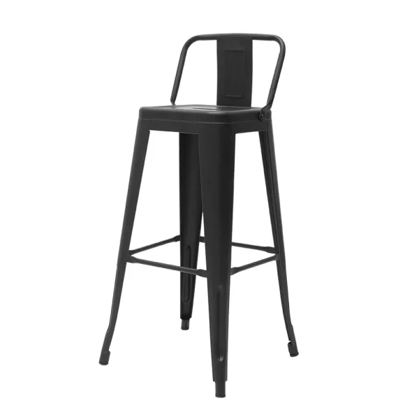 Banqueta Tolix com Encosto