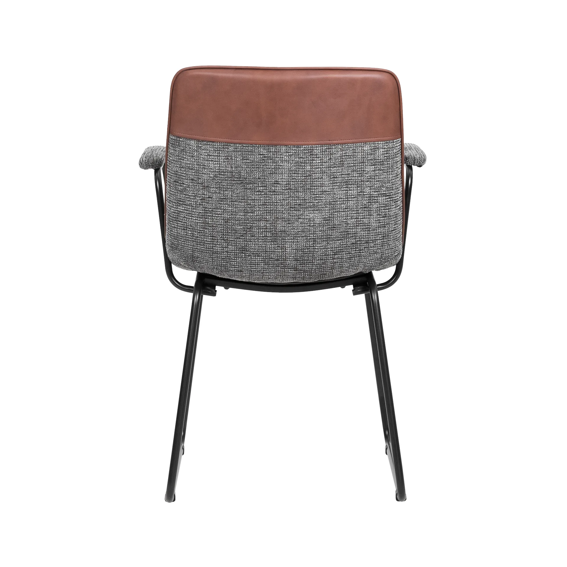 CADEIRA LINEA ASSENTO EM TECIDO BASE METAL PINTADO