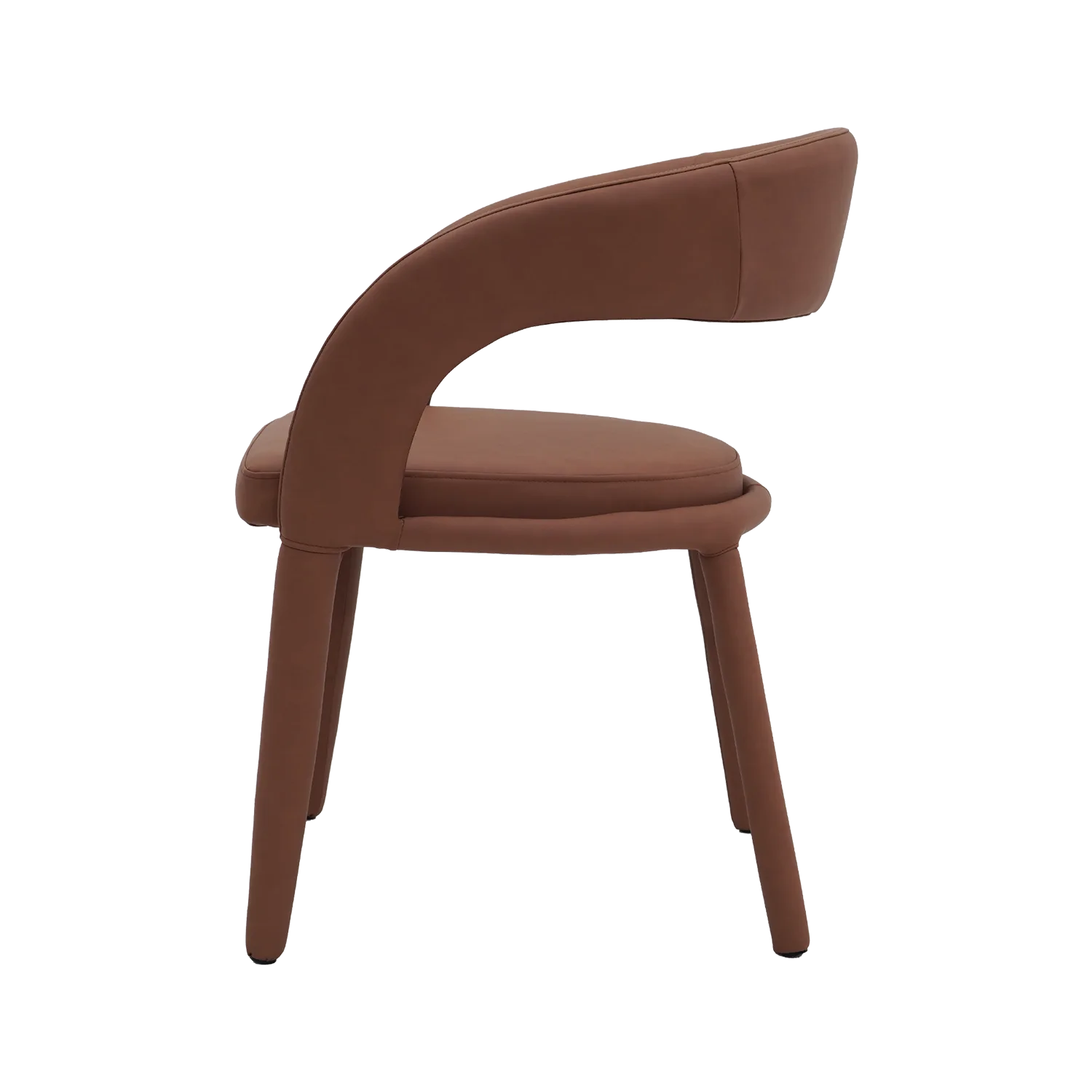 Cadeira Shell Metal Estofada