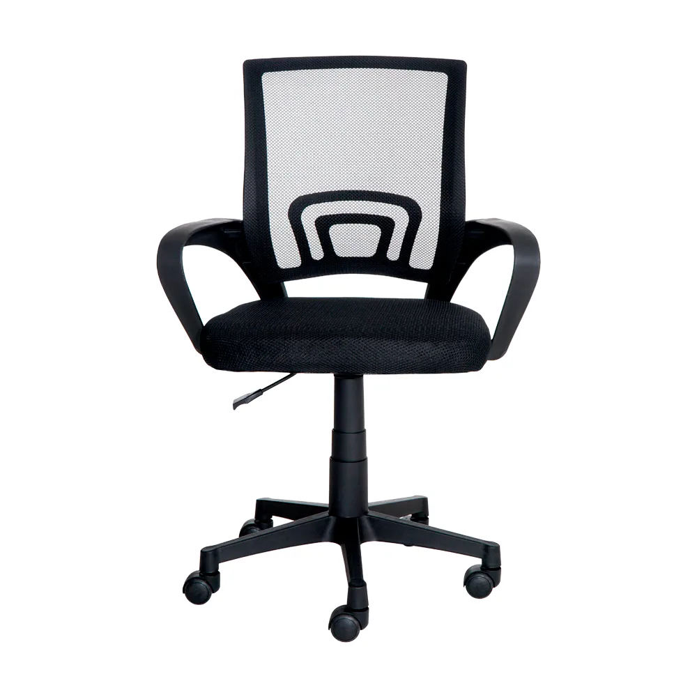 Cadeira Basic Mesh Preta